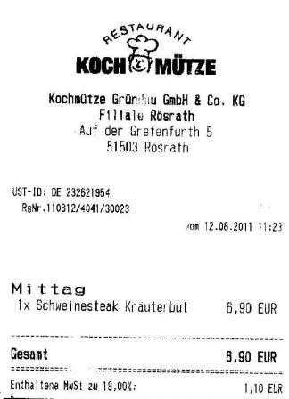 ctpo Hffner Kochmtze Restaurant